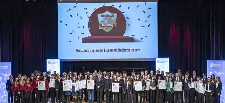 Uroczysta gala Podkarpackiego Rankingu Liceów i Techników Perspektywy 2026
