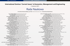 Skład Rady Naukowej.