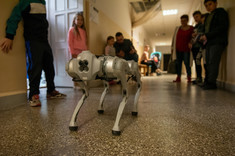 Zaawansowany robot kroczący na Wydziale Budowy Maszyn i Lotnictwa,