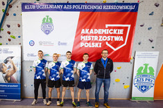 Od lewej: S. Seroka, J. Chmielowski, S. Kolasa, P. Chłodnicki, mgr inż. G. Sowa,